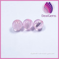 Wholesale beads pink silver foil lampworked glass beads